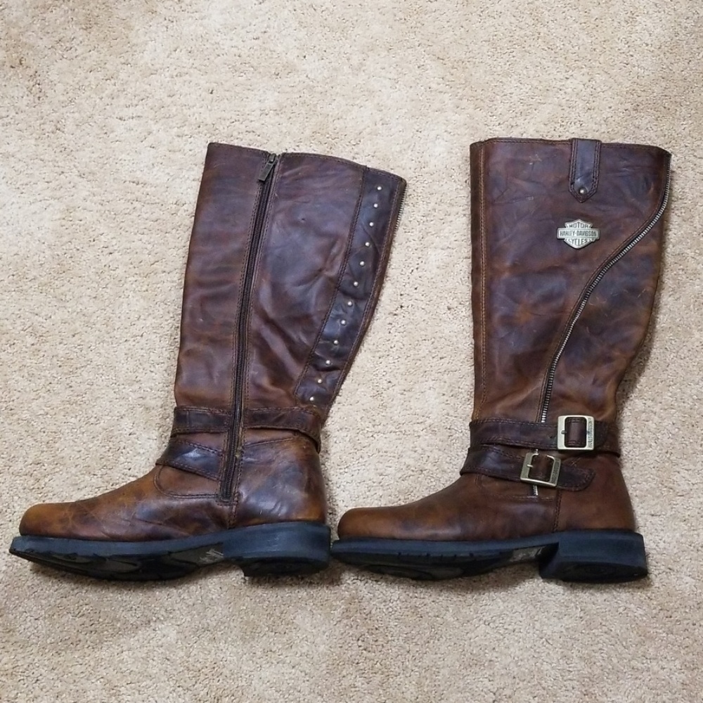Womens Sennett Harley Davidson tall boot